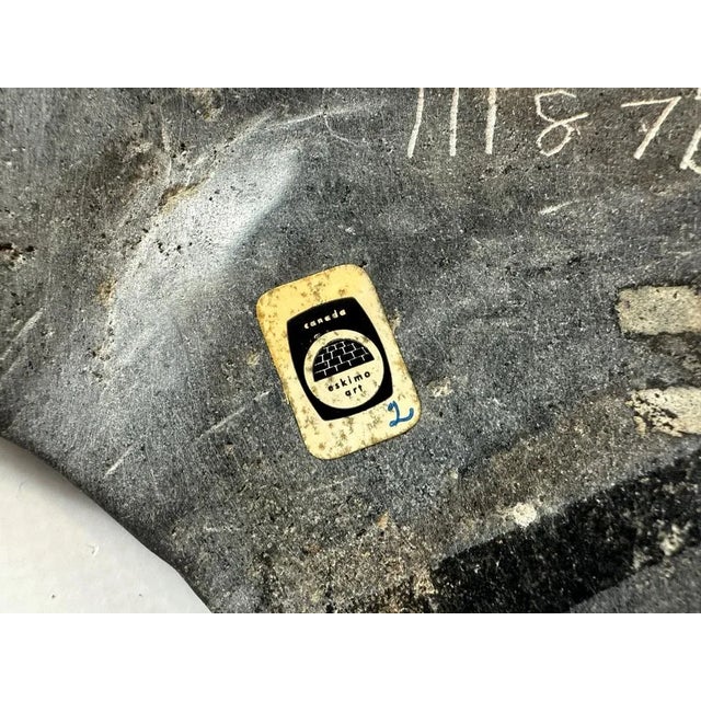 Canadian Inuit Woman Sculpture by Ann Markossie for Eskimo Art, 1970s For Sale - Image 9 of 10