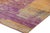 Rug & Kilim’s Modern Abstract Rug in Ochre Gold and Violet Tones For Sale In New York - Image 6 of 7