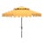 Outdoor Venice 9ft Round Double Top Crank Umbrella - Yellow For Sale