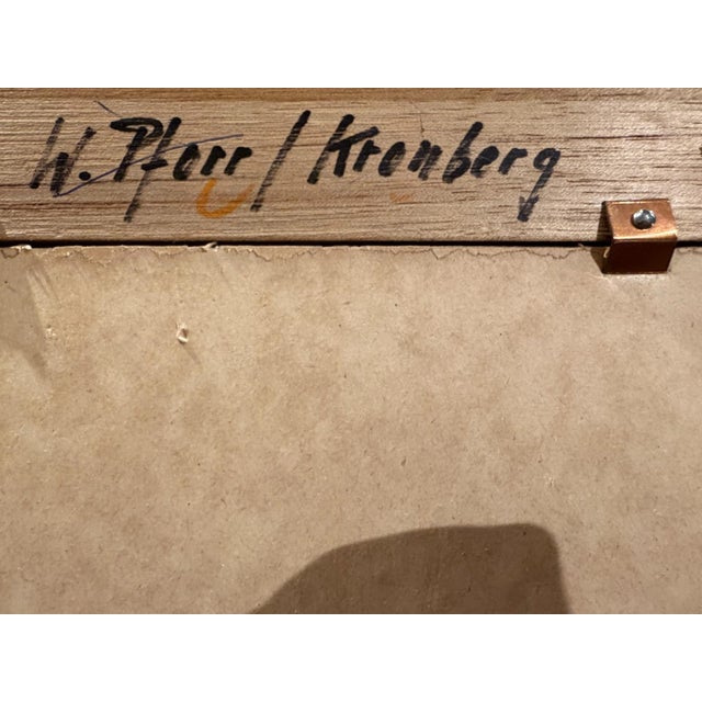 Heinrich Pforr, The Picture Book, 1947, Oil Painting on Wood For Sale - Image 12 of 13