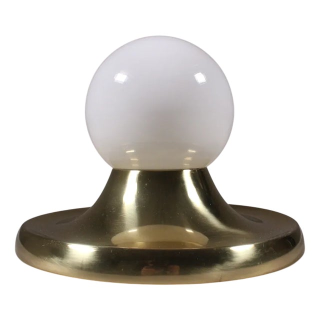 Light Ball Gold Wall Lamp by Achille Castiglioni for Flos For Sale