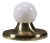 Light Ball Gold Wall Lamp by Achille Castiglioni for Flos For Sale