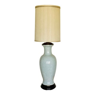 Early 20th Century Chinese Celadon Lamp For Sale