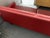 2010s Midcentury Style Sofa Red Leather by Room & Board (Stated Price or Obo) For Sale - Image 5 of 6