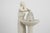 White Art Deco Vichy Advertising Lamp in Plaster, Belgium, 1930s For Sale - Image 8 of 14