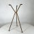 Bronze Vintage Sculptural Tripod Stand Fire Tool Set Holder For Sale - Image 8 of 8