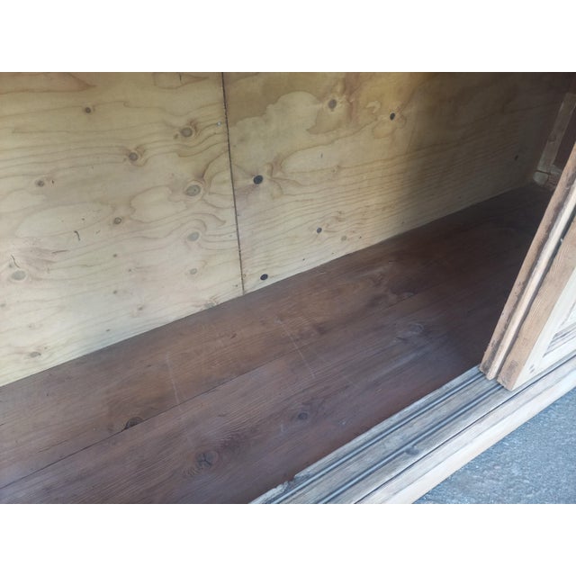 Large Fir Bookcase, 1890s For Sale - Image 8 of 18