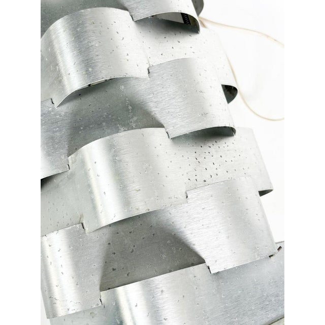 Table Lamp in Aluminium by Max Sauze, Switzerland, 1970 For Sale - Image 6 of 10