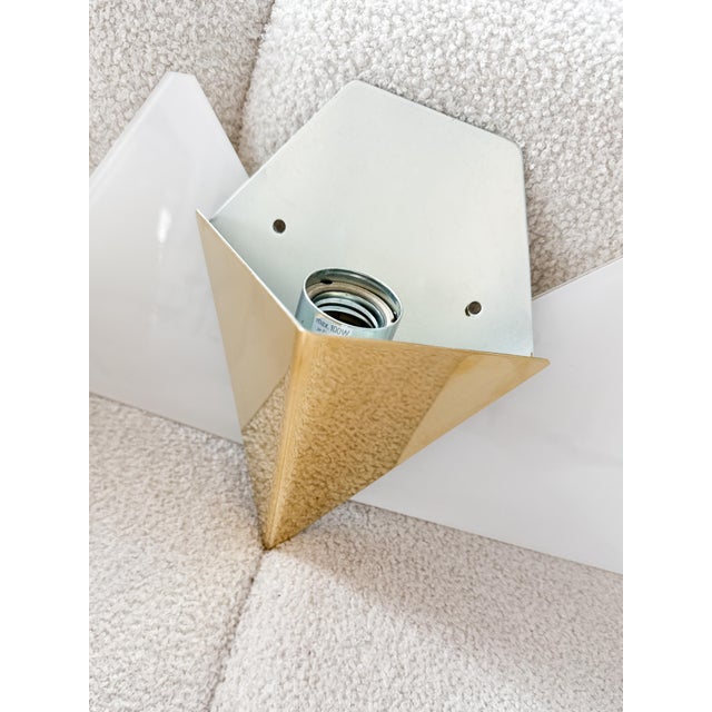 Geometric Model 8032 Wall Sconces by J. T. Kalmár, Austria, 1970s, Set of 2 For Sale - Image 18 of 18