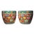 Pair of Japanese Porcelain Planters For Sale