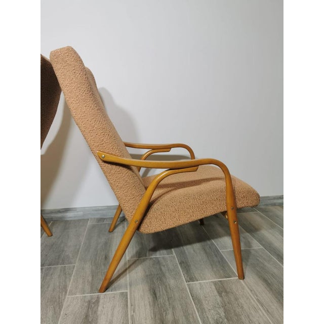 Set of Lounge Chairs by Antonin Suman for Ton For Sale - Image 14 of 18