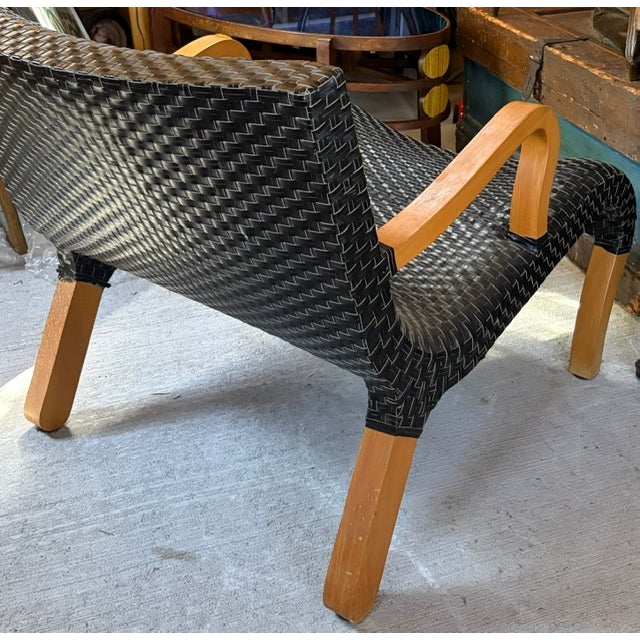 "Compagnia Delle Filippine" Leather Chair by Antonio Citterio for B&b Italia For Sale In New York - Image 6 of 12