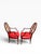 Karges Furniture Red Leather Hepplewhite Plume Dining Chairs- Set of 4 For Sale - Image 12 of 14