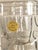 Glass Vintage Modernist Crystal Vase For Sale - Image 7 of 7