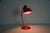 1960s Mid-Century Red Metal Table Lamp attributed to Kaiser, 1960s, Germany from Kaiser Idell / Kaiser Leuchten For Sale - Image 5 of 12