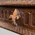 Wood Low Sacristy Sideboard in Carved Oak with 17th Century Elements and 19th Century Alterations For Sale - Image 7 of 18