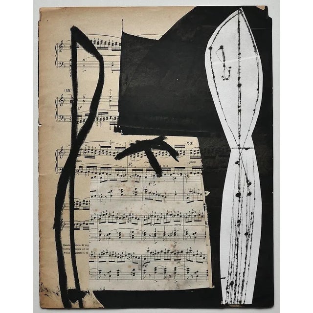 Musical Notes Mixed Media by Tommaso Cascella, 2009 For Sale - Image 3 of 3