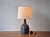 Mid-century Danish ceramic table lamp by Jette Hellerøe for the ceramic workshop Axella. Made circa 1970s. The base is...