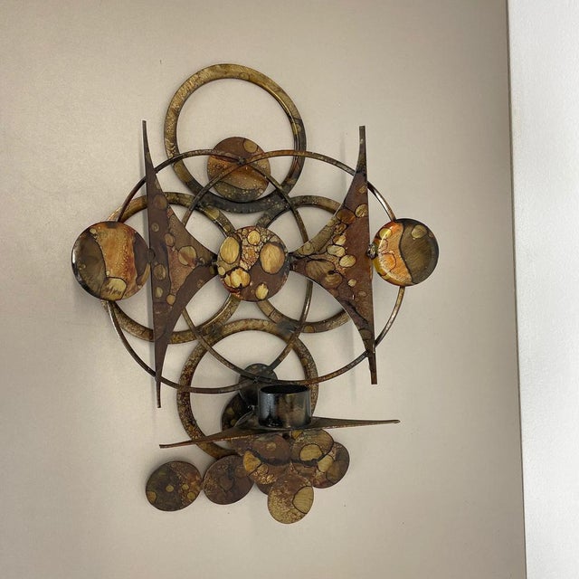 Article: wall candleholder object. Producer: Henrik Horst, Denmark. This original vintage wall candleholder was produced...