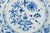 Ceramic Blue Onion Pattern Dinner Plates in Porcelain, Meissen, Germany, Set of 3 For Sale - Image 7 of 9