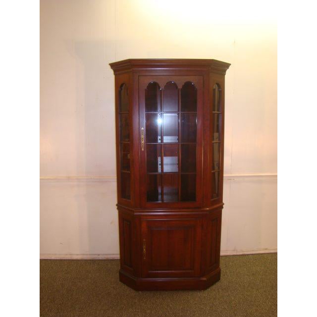 Pennsylvania House Solid Cherry Corner China Chairish