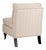 2020s Slipper Chair in Flax Beige & Espresso For Sale - Image 5 of 10