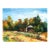1990s Contemporary Farm Landscape Painting For Sale