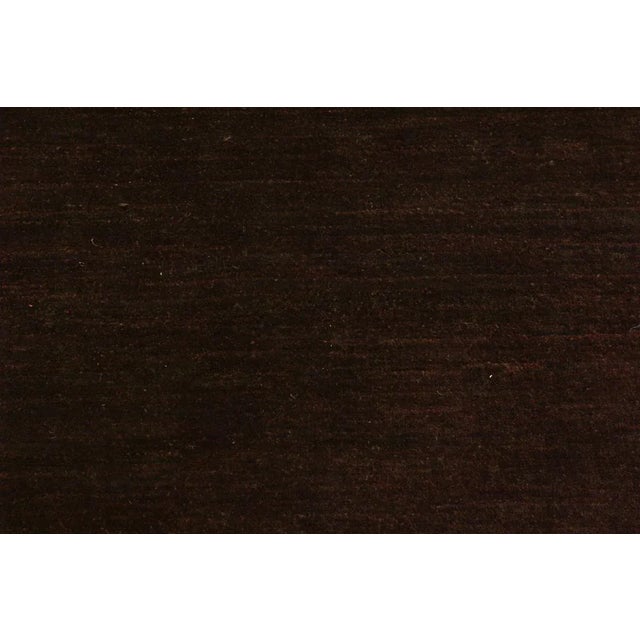 1990s Shabby Chic Gabbeh Brown/Tan Wool Rug - 3'11 X 5'10 For Sale - Image 4 of 8