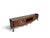 A sculptural walnut integrated stereo console combining exceptional furniture craftsmanship with high-performance Klipsch...