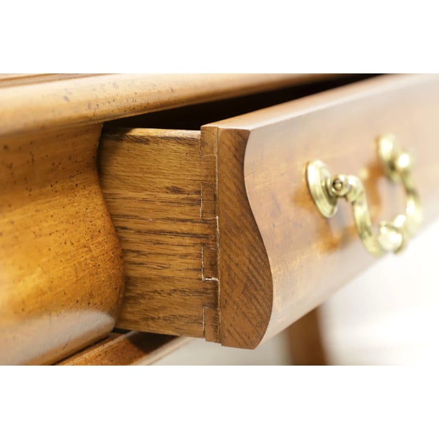 Gordon's Late 20th Century Oak Transitional Console Sofa Table For Sale - Image 11 of 13