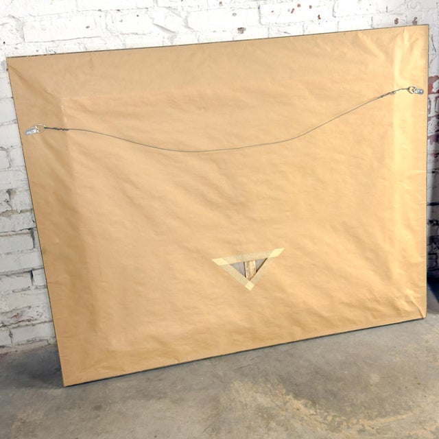 Late 20th Century Monumental Oil Landscape Painting in Ornate Gilded Frame Signed by John K. For Sale - Image 6 of 12