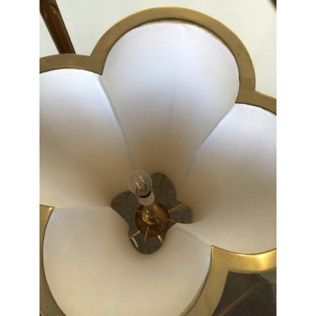 1990s Gold Gilded Finished Iron Lantern For Sale - Image 12 of 13