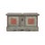 Medium-sized antique painted bridal chest from Franconia, southern Germany, dating from around 1840. The chest is simply...