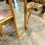 Glass French Style Gold Floor Mirror in Gold Leaf For Sale - Image 7 of 7