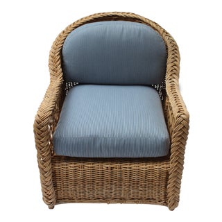 Vintage & Used Wicker Club Chairs | Chairish