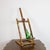 Vintage Mexican Painted Wood Artist Easel For Sale - Image 16 of 17