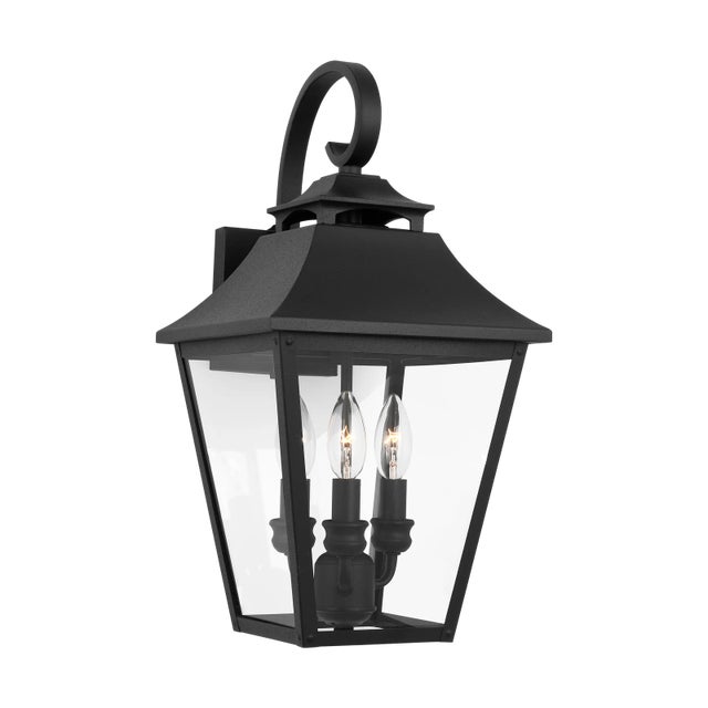 Galena is a Europe-inspired classic lantern. Simple and refined, Galena features a gently curved hook detail atop a...