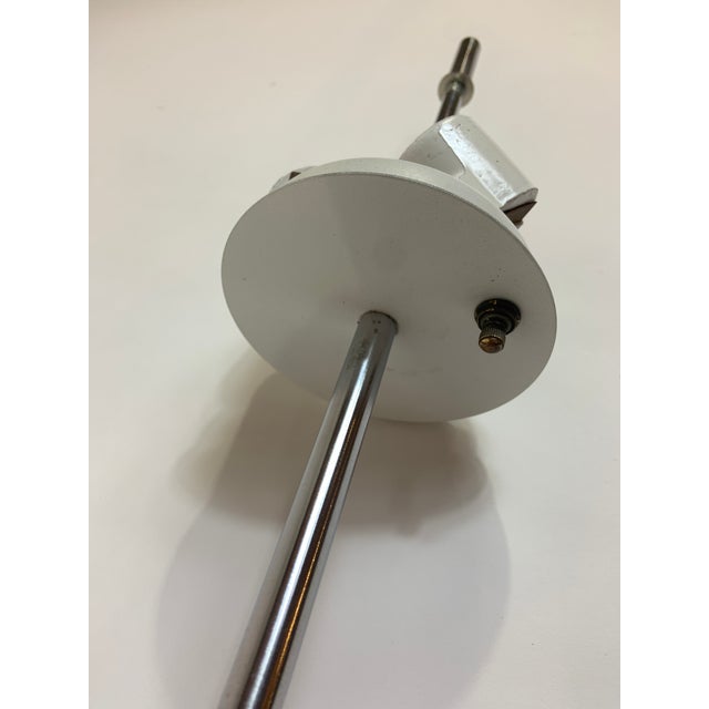 Mid Century Gerald Thurston Lightolier Wood and Metal Floor Lamp For Sale In New York - Image 6 of 9