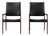 Johannes Andersen Rosewood High-Back Chairs, Denmark 1960, a Pair For Sale