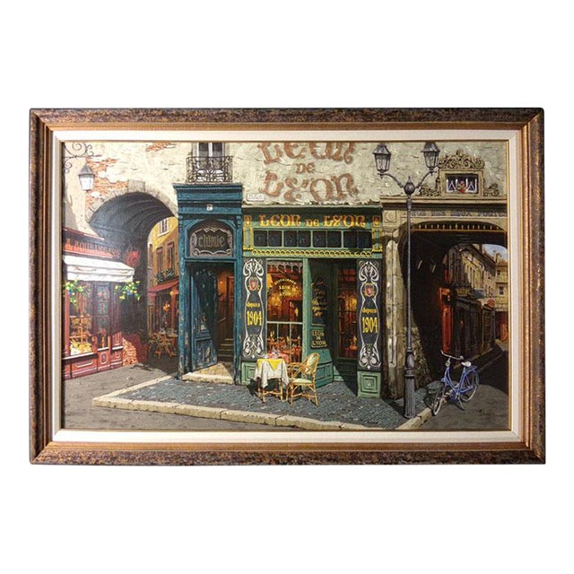 Viktor Shvaiko "Leon De Lyon" Hand Signed With Beautiful Custom Frame For Sale
