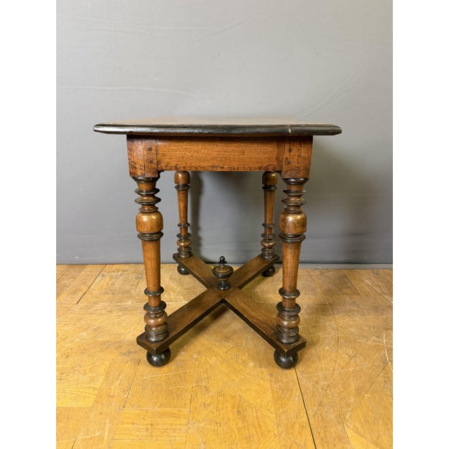 Louis XIII Side Table For Sale - Image 3 of 9