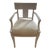 1970s White Greek Style Chair For Sale