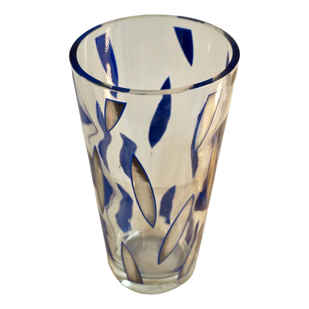 Glass Vase by Ettore Sottsass for Egizia, 1980s Chairish