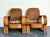 Mid-Century Modern Vintage Bent Rattan Lounge Chairs - A Pair For Sale - Image 3 of 18