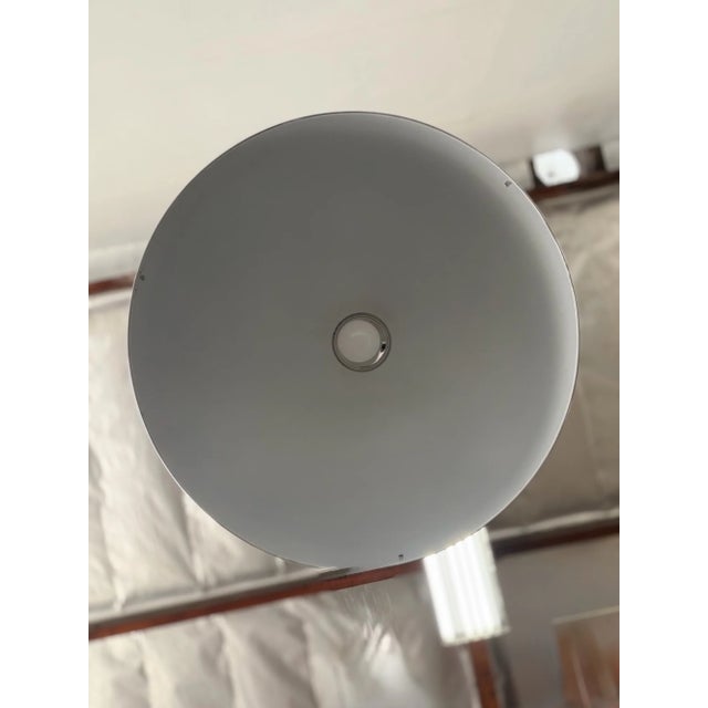 1990s Chrome Metal Pendant # 1 For Sale - Image 9 of 13