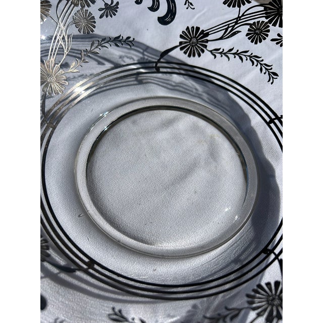 Vintage Sterling Floral Bowl For Sale - Image 4 of 9