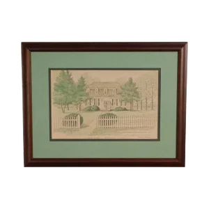 Clark M. Goff Framed Print "The Moore House, Yorktown, VA"