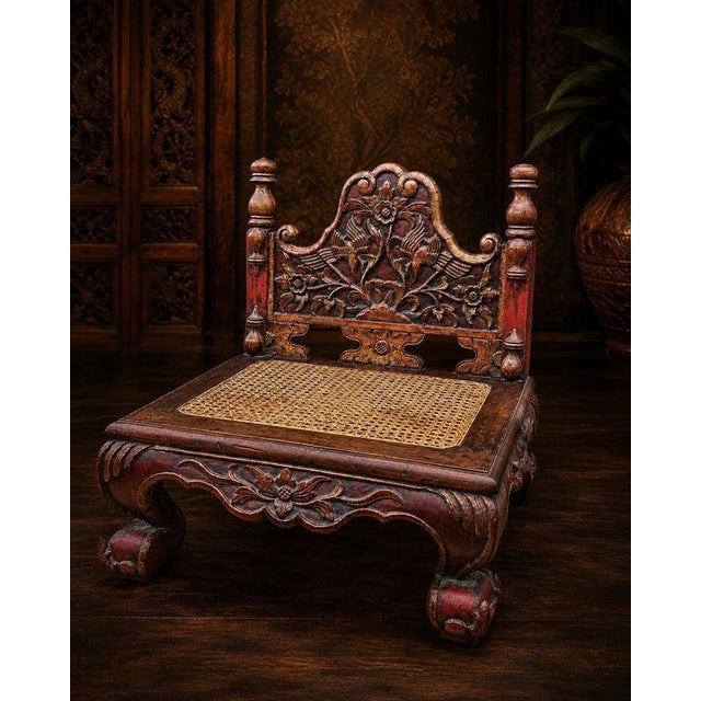 Javanese Carved Ceremonial Sunat Throne Chair, Indonesia, 1900 For Sale - Image 3 of 13