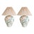 Vintage Hollywood Regency Sculptural Bird of Paradise Plaster Table Lamps – a Pair For Sale