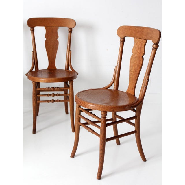 Antique Victorian Bentwood Dining Chairs Set of 6 For Sale - Image 13 of 15